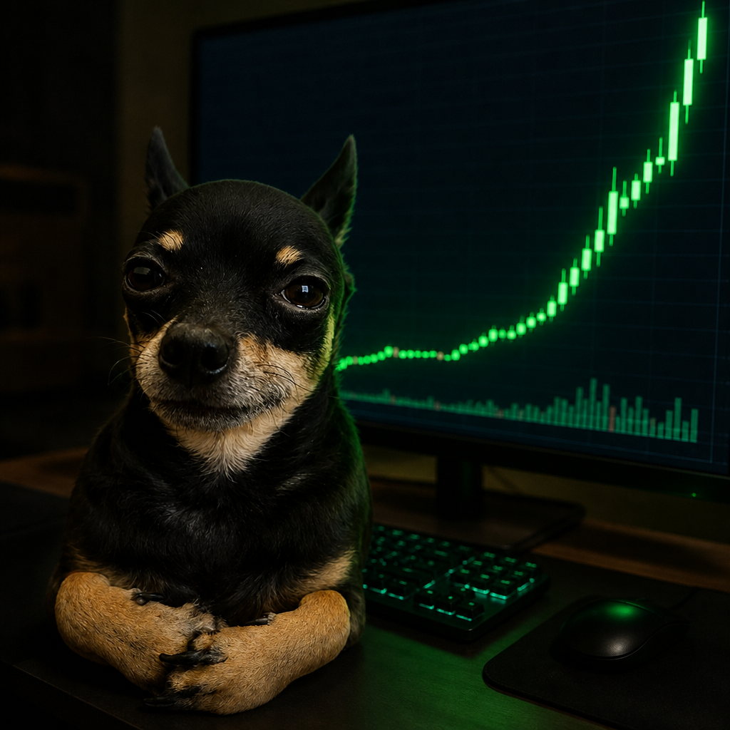 Mr. Nonchalant ignoring the chart